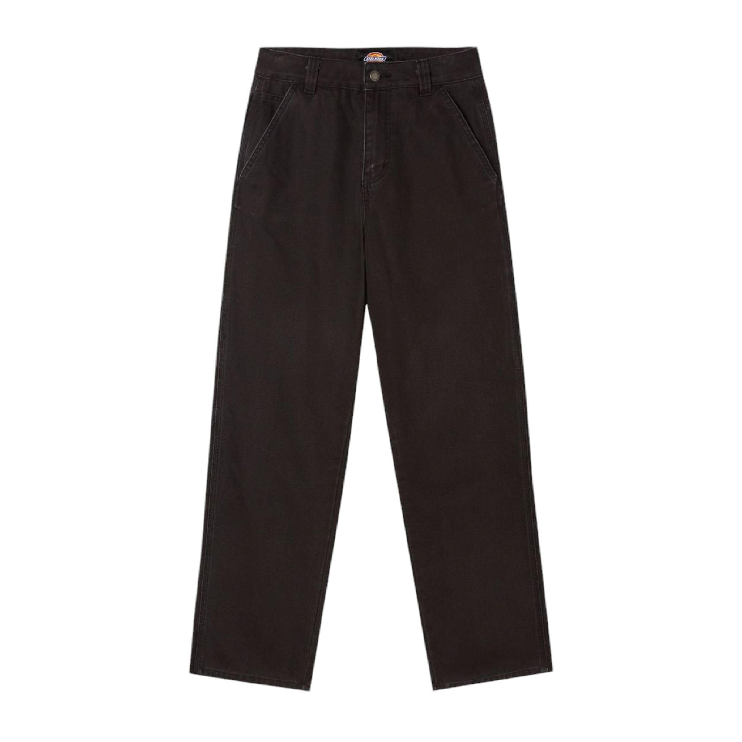 Dickies | Pantaloni Duck Canvas Donna Black Wash - Fabbrica Ski Sises