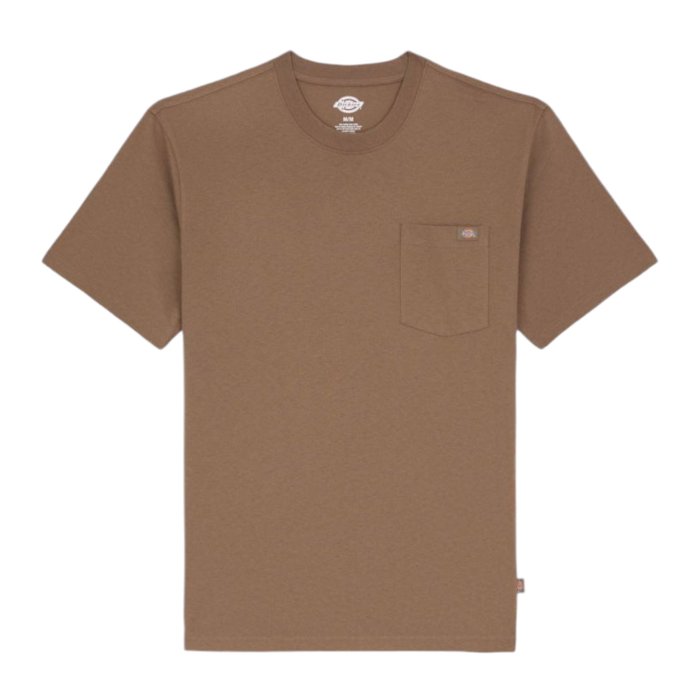 Dickies | T-shirt Luray Pocket Uomo Brown - Fabbrica Ski Sises
