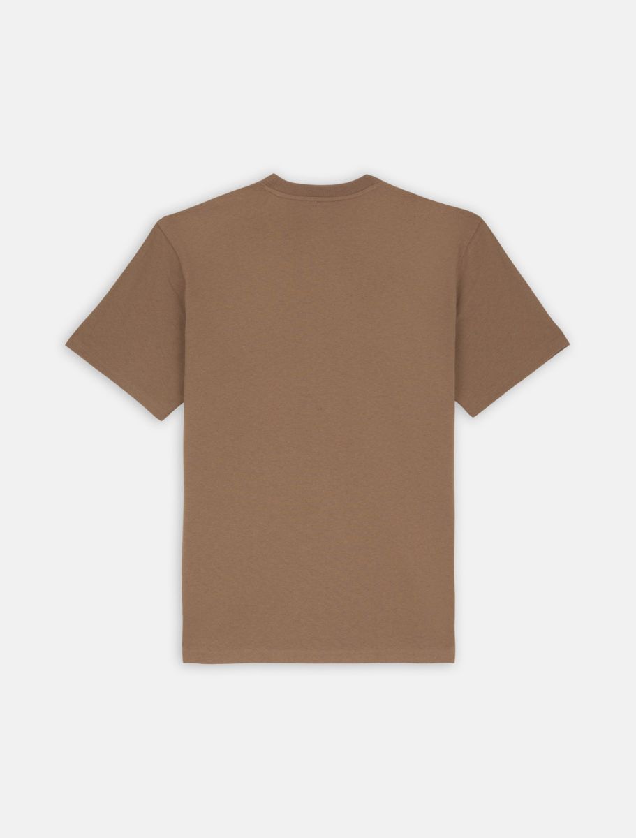 Dickies | T-shirt Luray Pocket Uomo Brown - Fabbrica Ski Sises