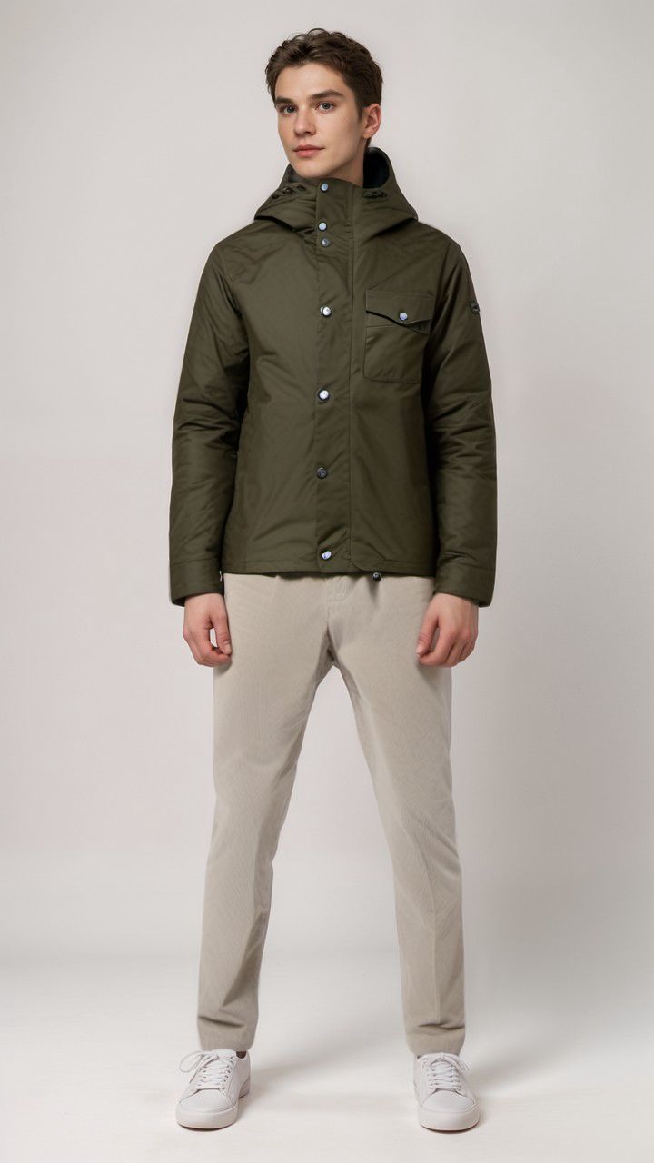 Barbour | Giacca International Kevlar Uomo Olive - Fabbrica Ski Sises
