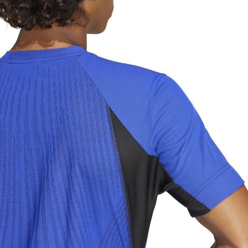 Adidas | T-shirt Pro Airchill FreeLift Uomo Lucid Blue/Black - Fabbrica Ski Sises