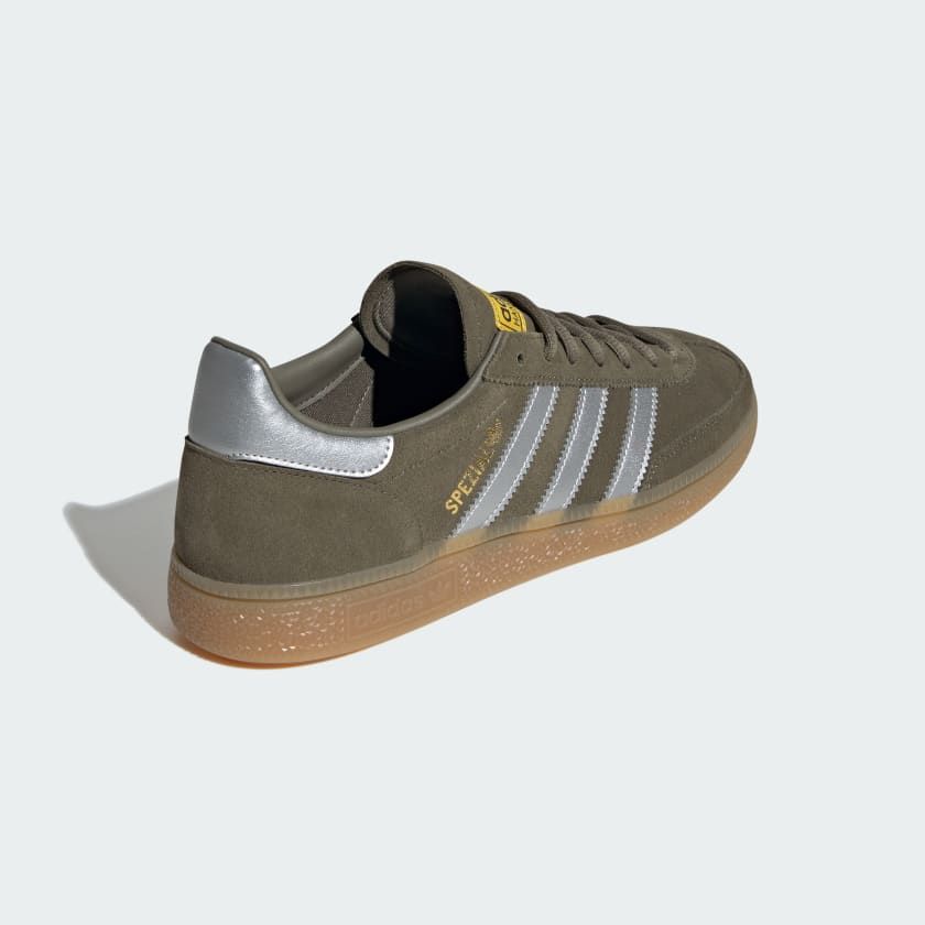 Adidas | Scarpe Handball Spezial Olive Strata/Silver Metallic/Super Yellow - Fabbrica Ski Sises