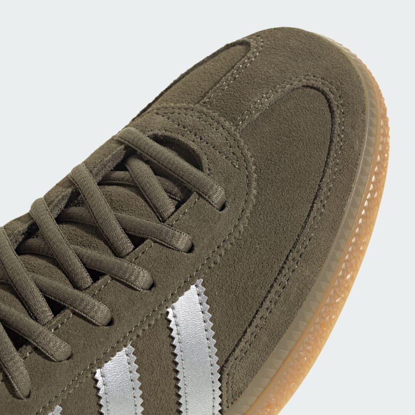 Adidas | Scarpe Handball Spezial Olive Strata/Silver Metallic/Super Yellow - Fabbrica Ski Sises