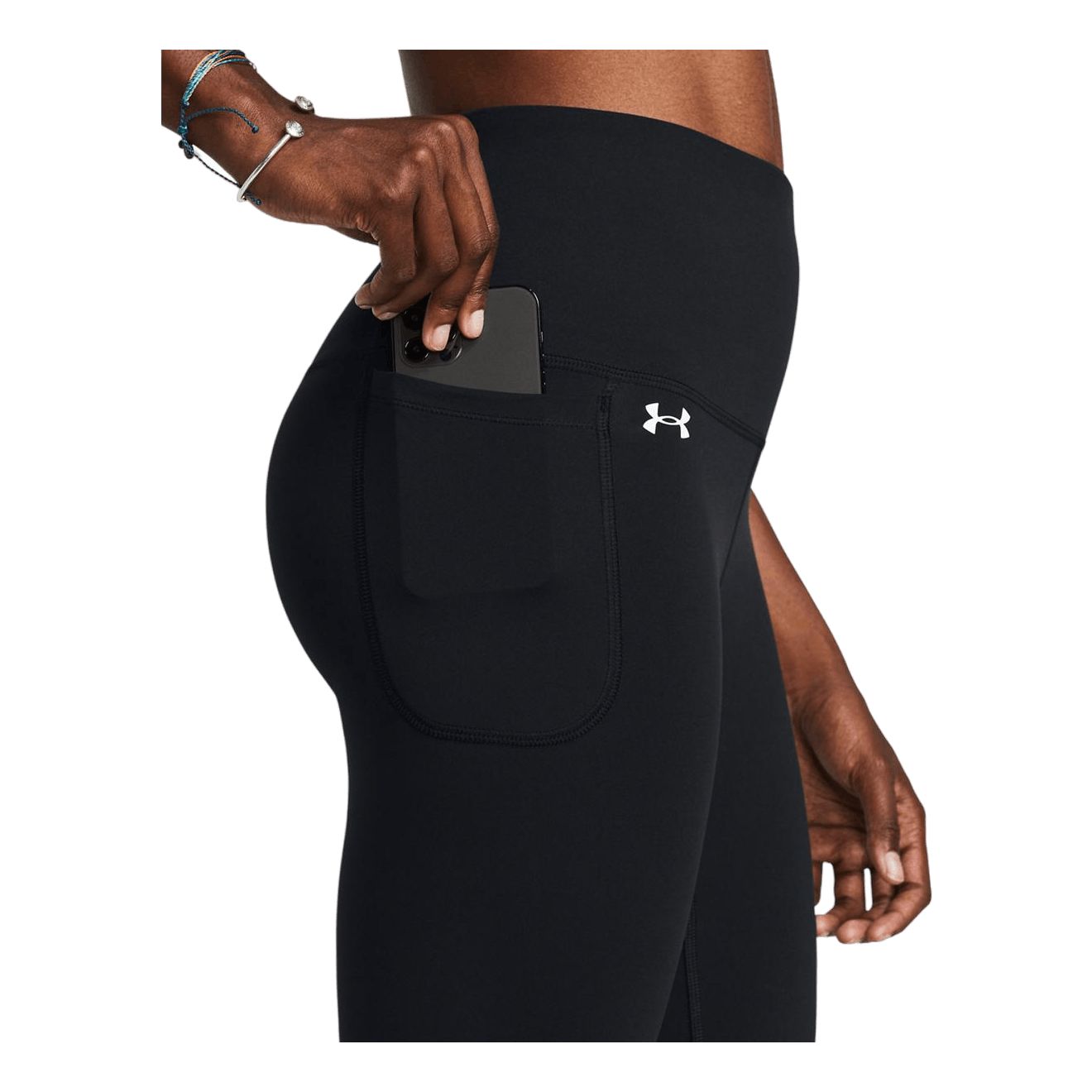 Under Armour | Leggins Motion Donna Black/White - Fabbrica Ski Sises
