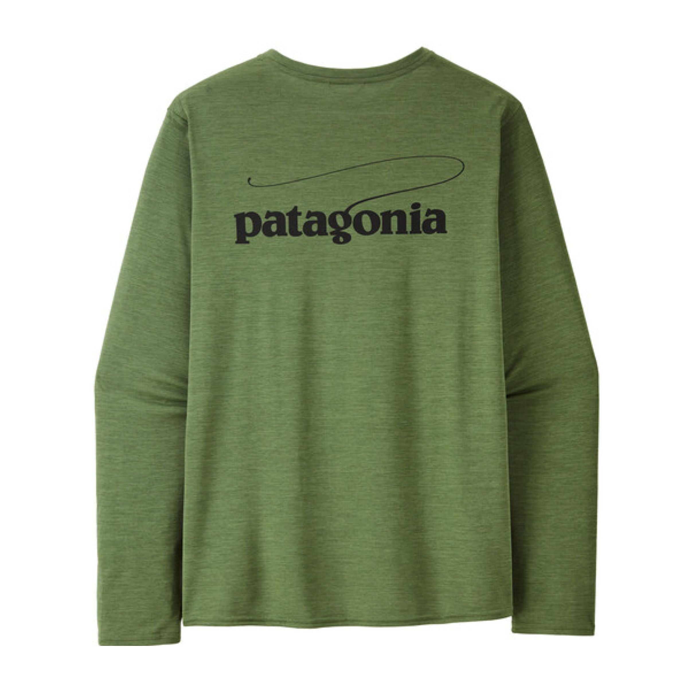 Patagonia | T-shirt Cap Cool Daily Graphic Uomo Terrain Green - Fabbrica Ski Sises