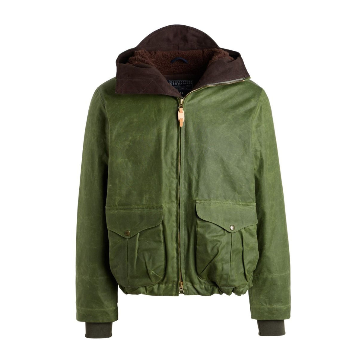 Manufacture Ceccarelli | Blazer Coat Men Light Green Jacket - Fabbrica Ski Sises