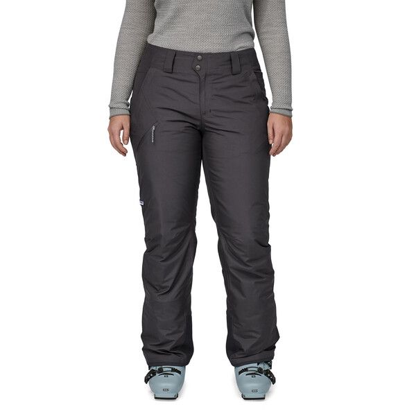 Patagonia | Pantaloni Insulated Powder Town Donna Black - Fabbrica Ski Sises