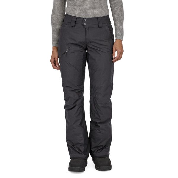Patagonia | Pantaloni Insulated Powder Town Donna Black - Fabbrica Ski Sises