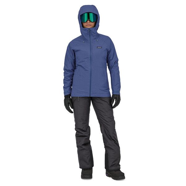 Patagonia | Pantaloni Insulated Powder Town Donna Black - Fabbrica Ski Sises