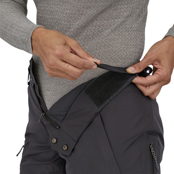 Patagonia | Pantaloni Insulated Powder Town Donna Black - Fabbrica Ski Sises