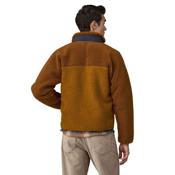 Patagonia | Giacca Classic Retro-X Fleece Uomo Shelter Brown - Fabbrica Ski Sises