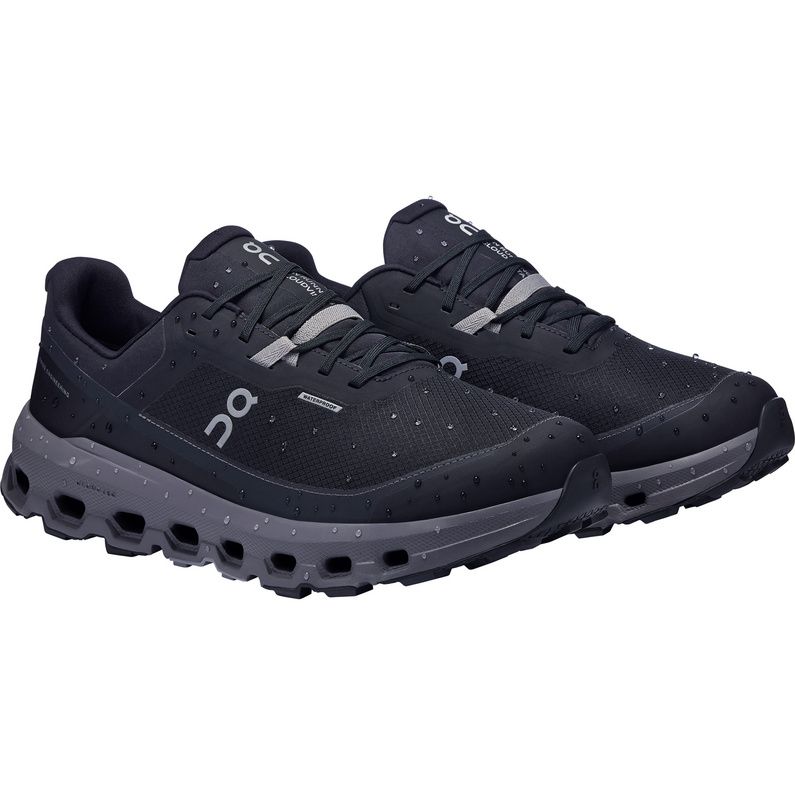 On Running | Scarpe Cloudvista 2 Waterproof Uomo Black/Eclipse - Fabbrica Ski Sises