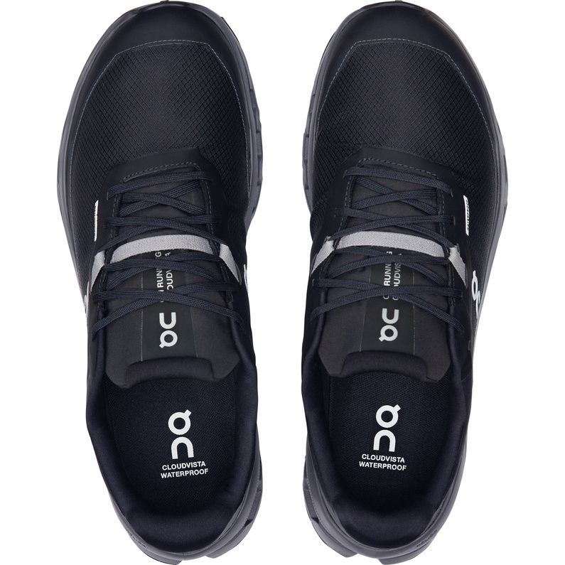 On Running | Scarpe Cloudvista 2 Waterproof Uomo Black/Eclipse - Fabbrica Ski Sises