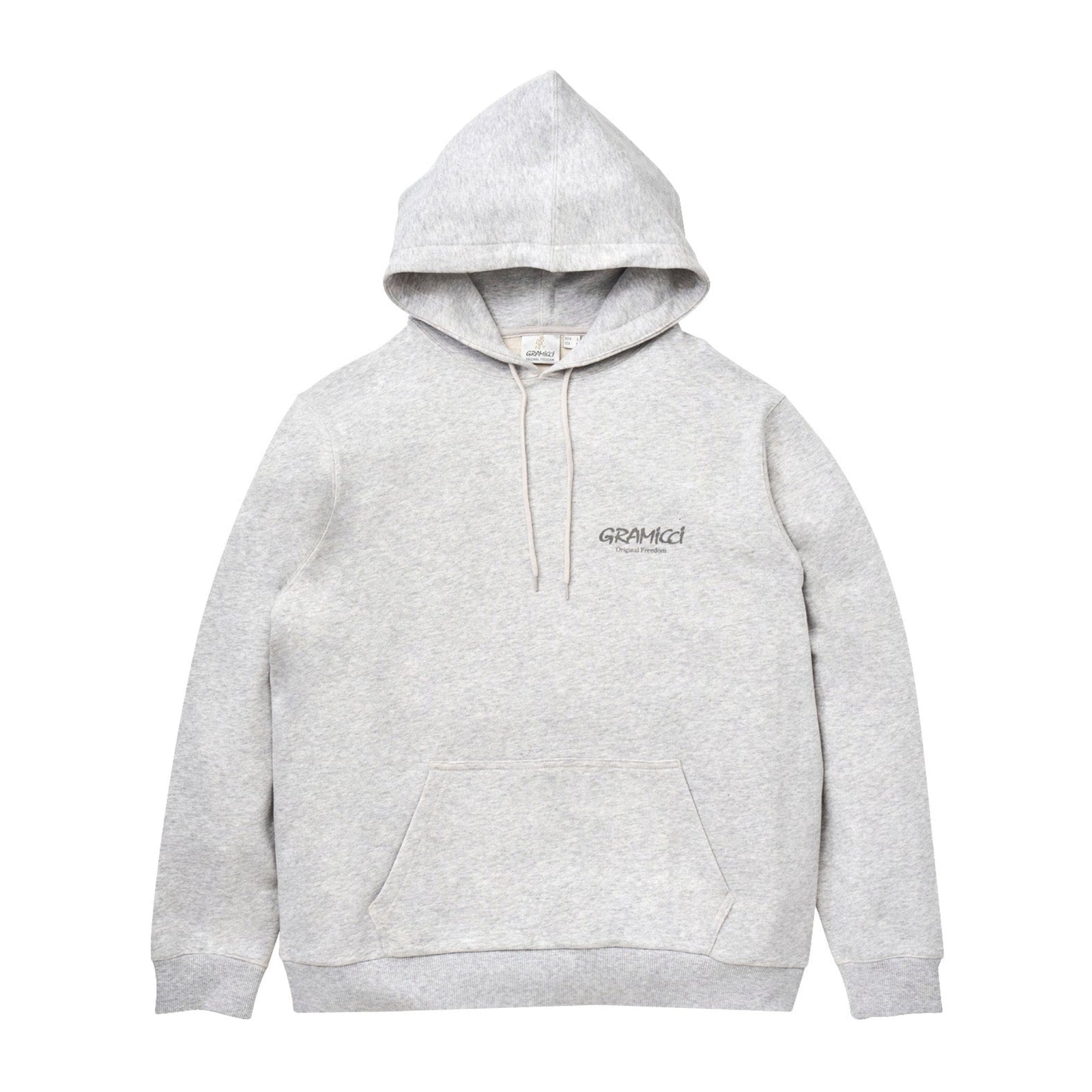 Gramicci | Maglia Original Freedom Hooded Grey Heather - Fabbrica Ski Sises