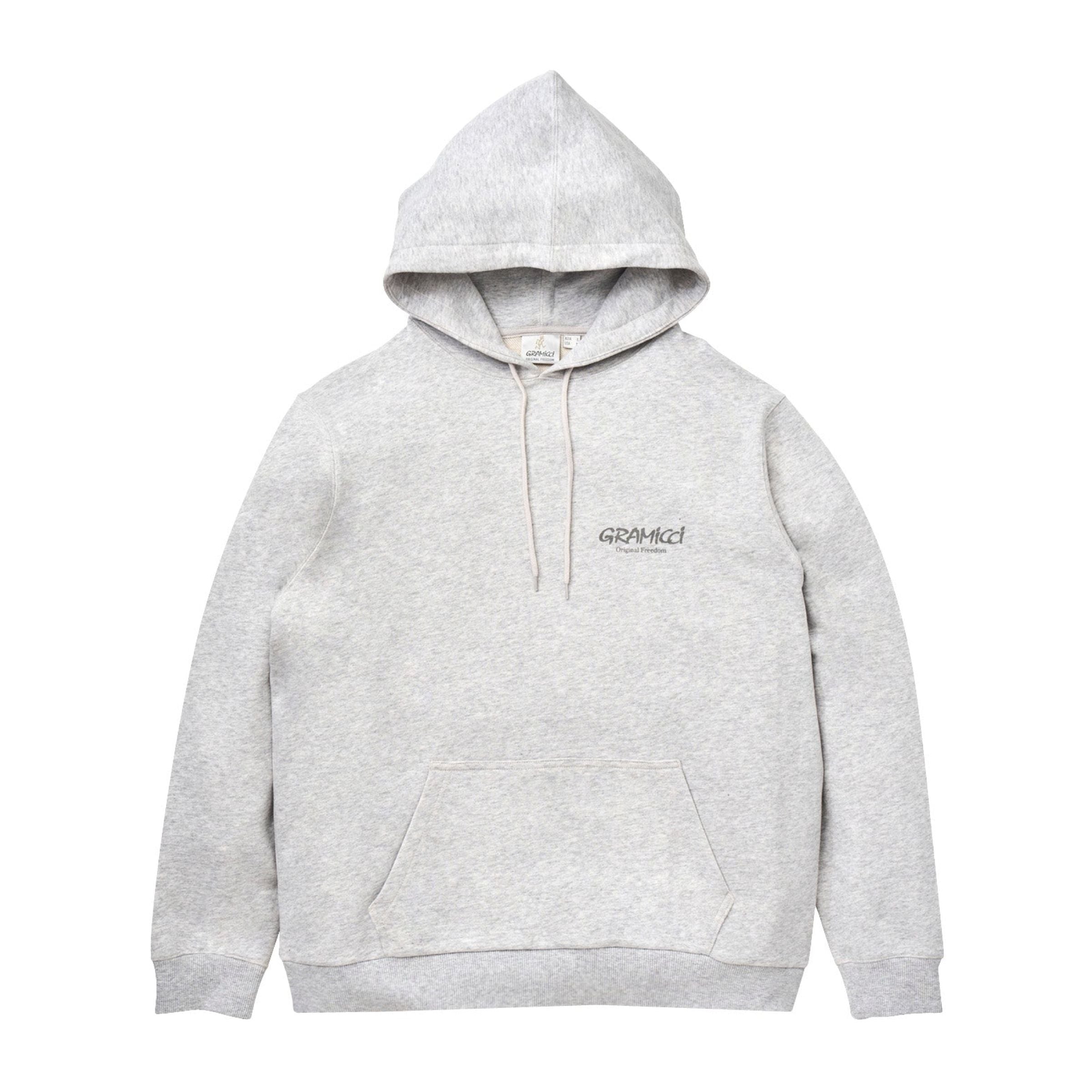 Gramicci | Maglia Original Freedom Hooded Grey Heather - Fabbrica Ski Sises