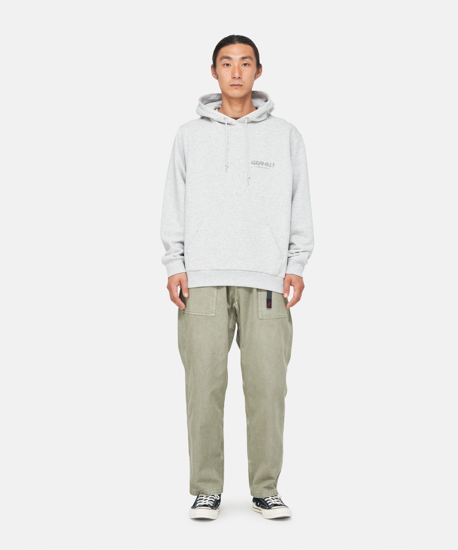Gramicci | Maglia Original Freedom Hooded Grey Heather - Fabbrica Ski Sises