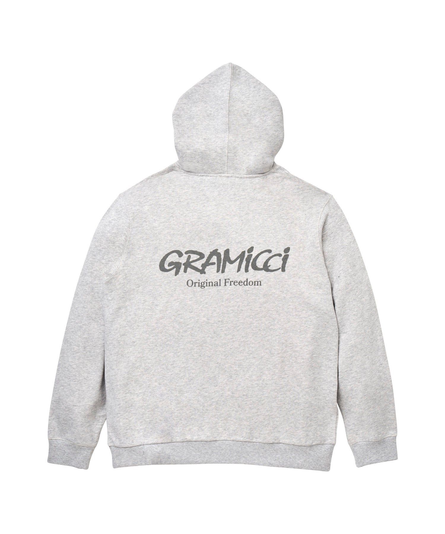 Gramicci | Maglia Original Freedom Hooded Grey Heather - Fabbrica Ski Sises