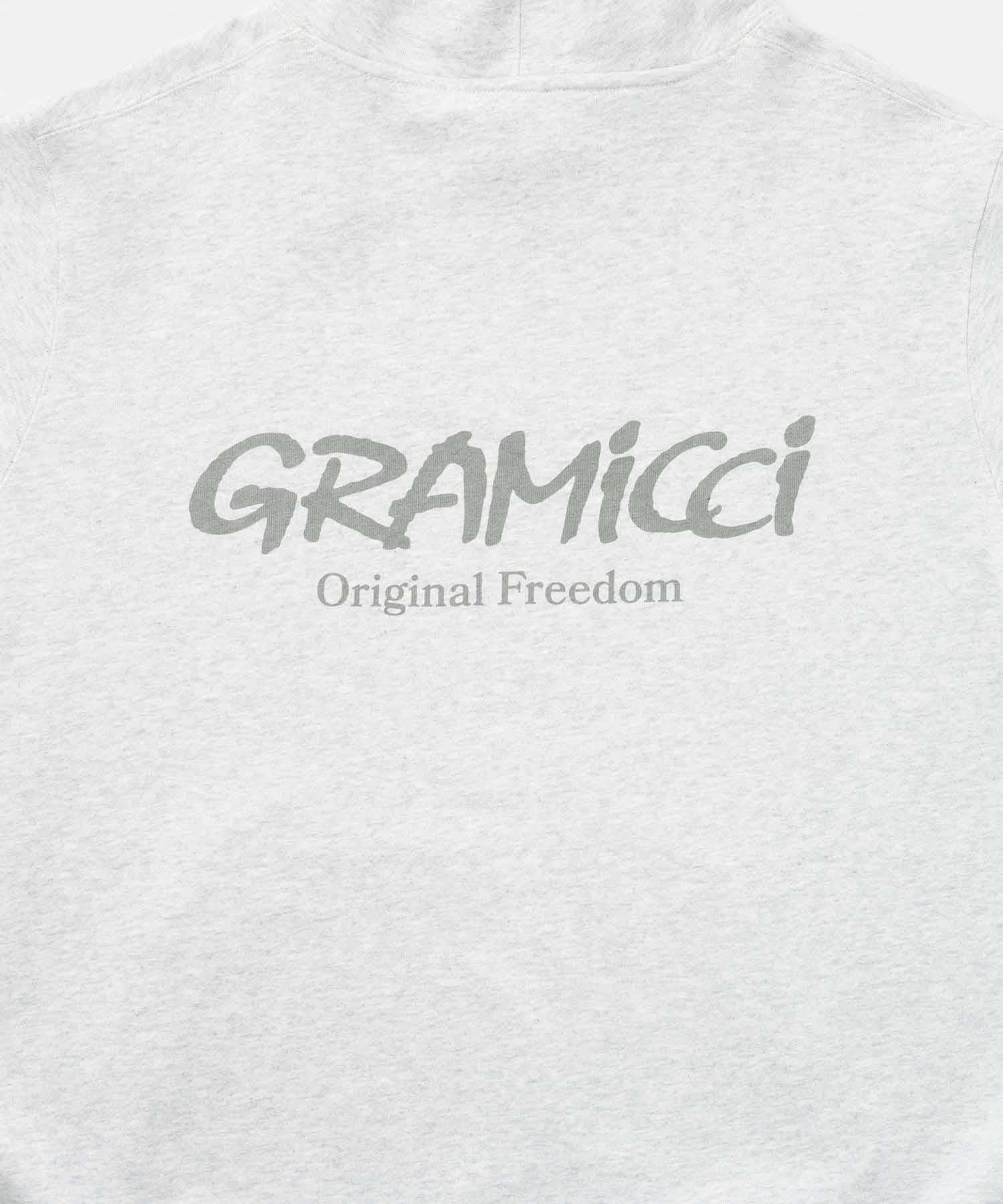 Gramicci | Maglia Original Freedom Hooded Grey Heather - Fabbrica Ski Sises