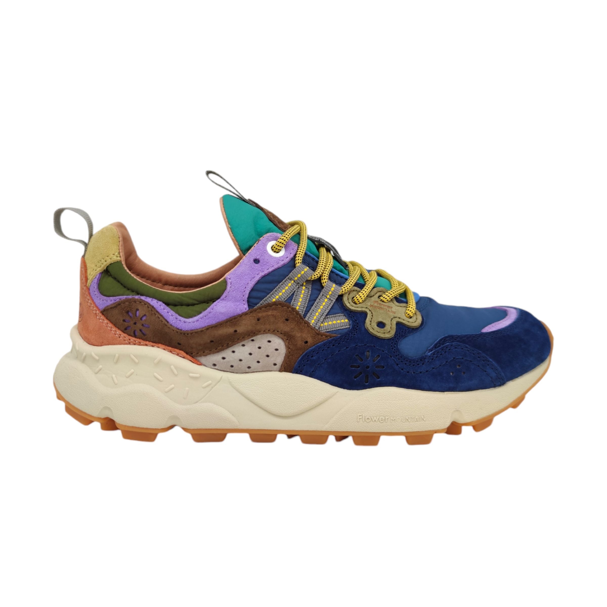 Flowermountain | Scarpe Yamano 3 Navy/Light Blue/Brown - Fabbrica Ski Sises