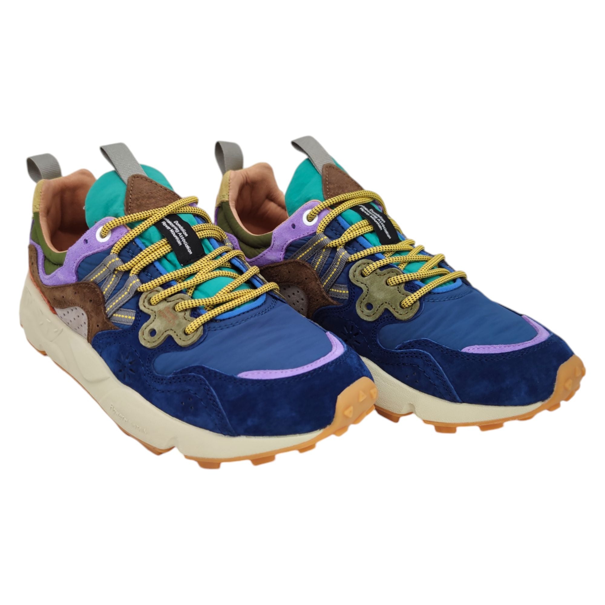 Flowermountain | Scarpe Yamano 3 Navy/Light Blue/Brown - Fabbrica Ski Sises