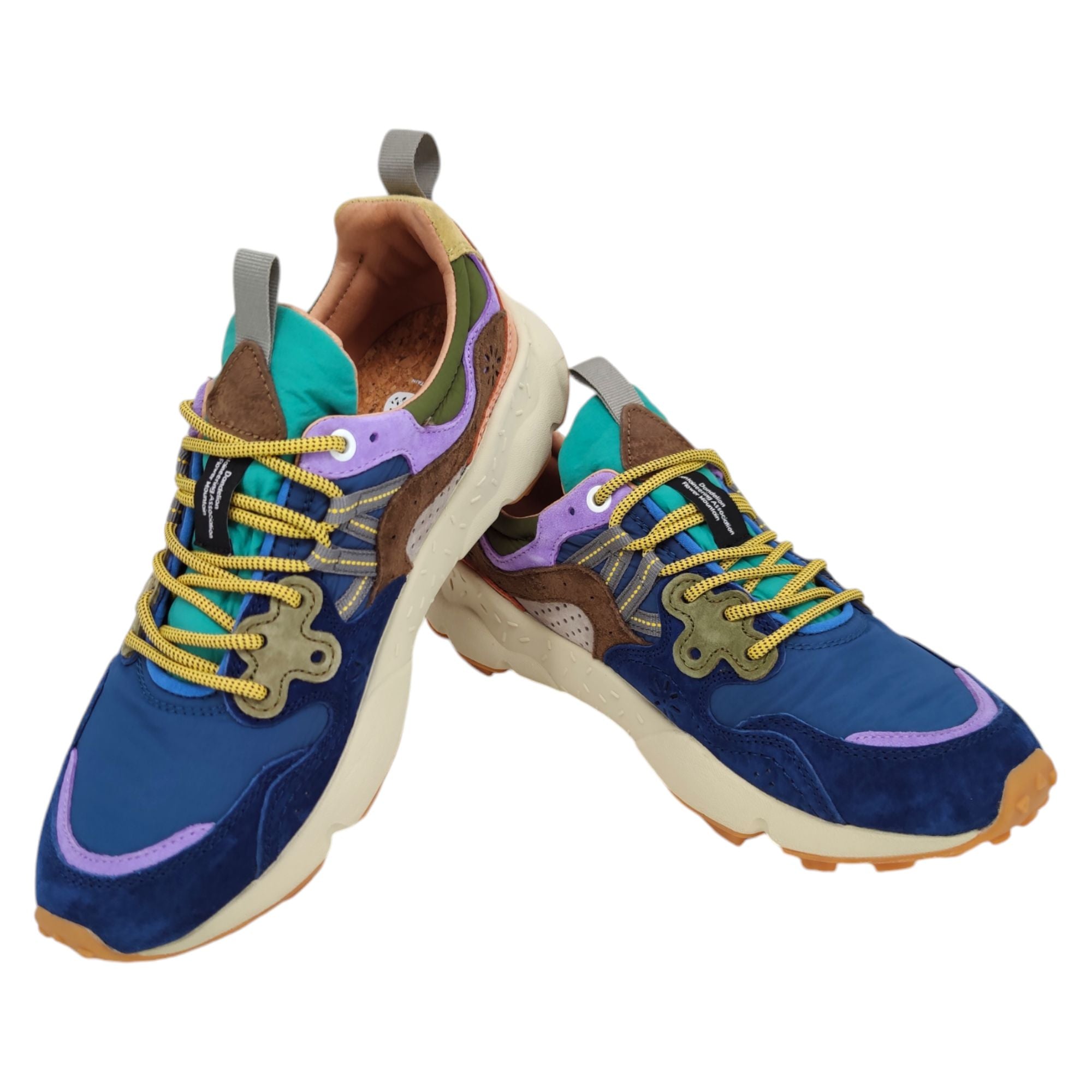 Flowermountain | Scarpe Yamano 3 Navy/Light Blue/Brown - Fabbrica Ski Sises