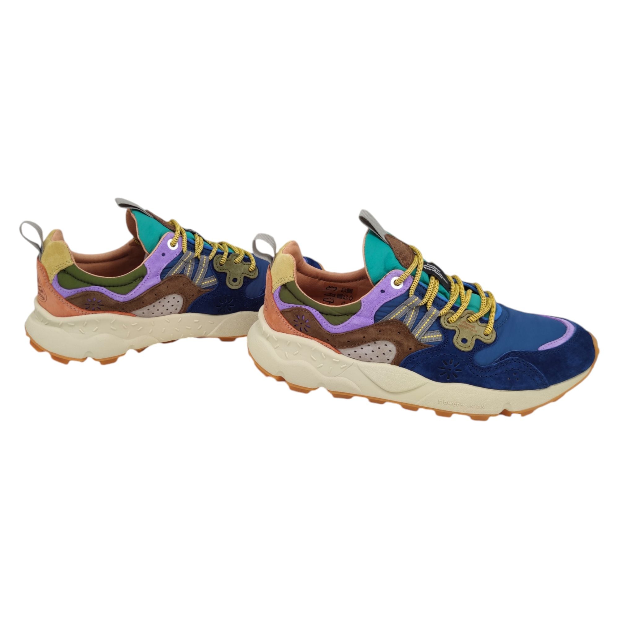 Flowermountain | Scarpe Yamano 3 Navy/Light Blue/Brown - Fabbrica Ski Sises