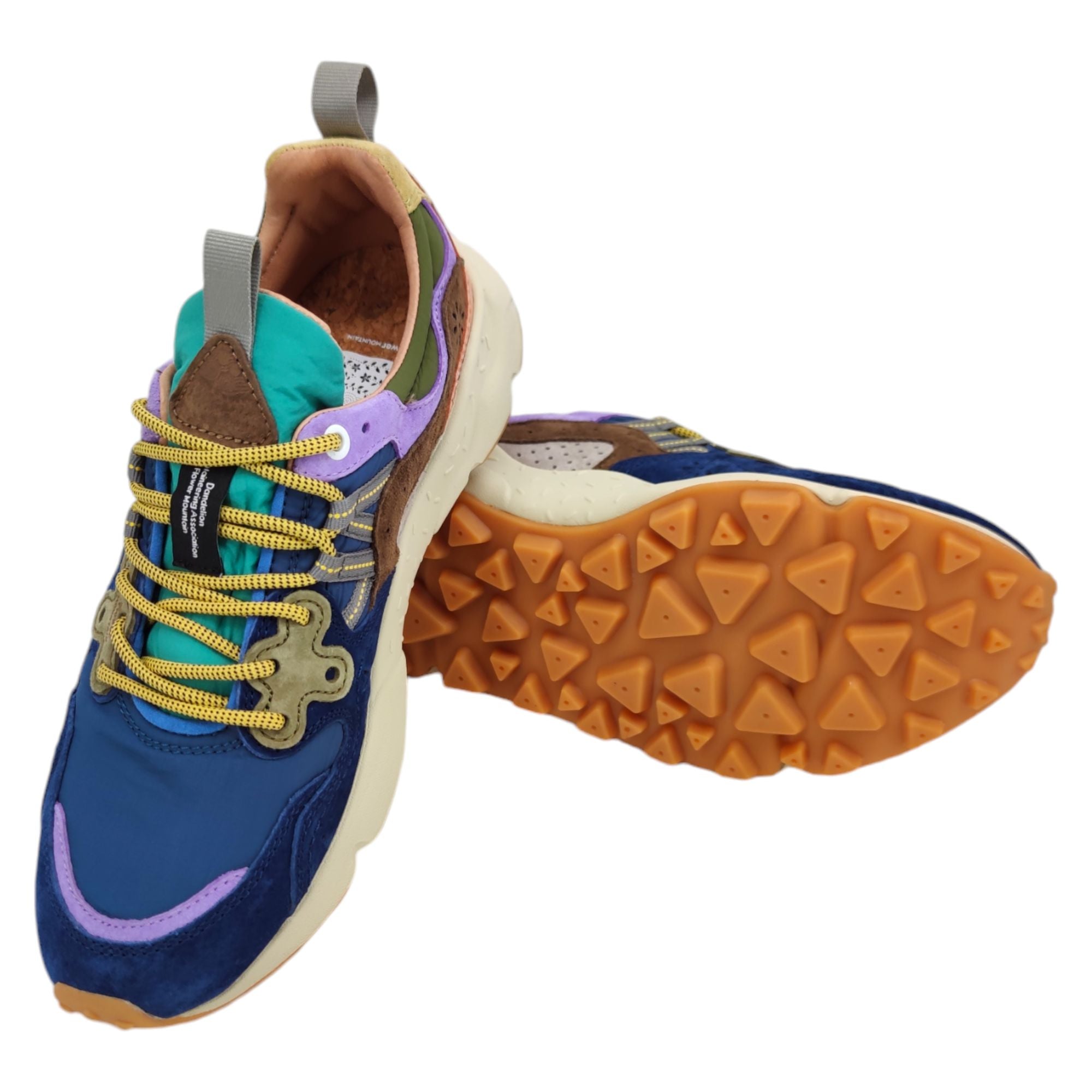 Flowermountain | Scarpe Yamano 3 Navy/Light Blue/Brown - Fabbrica Ski Sises