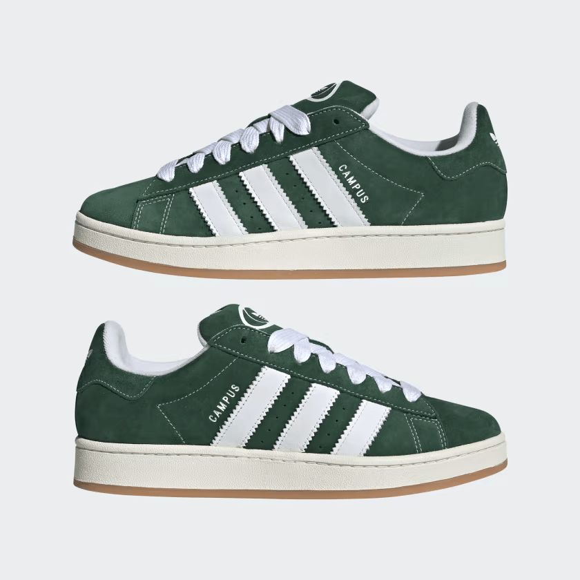 Adidas | Scarpe Campus 00s Dark Green/Cloud White/Off White - Fabbrica Ski Sises