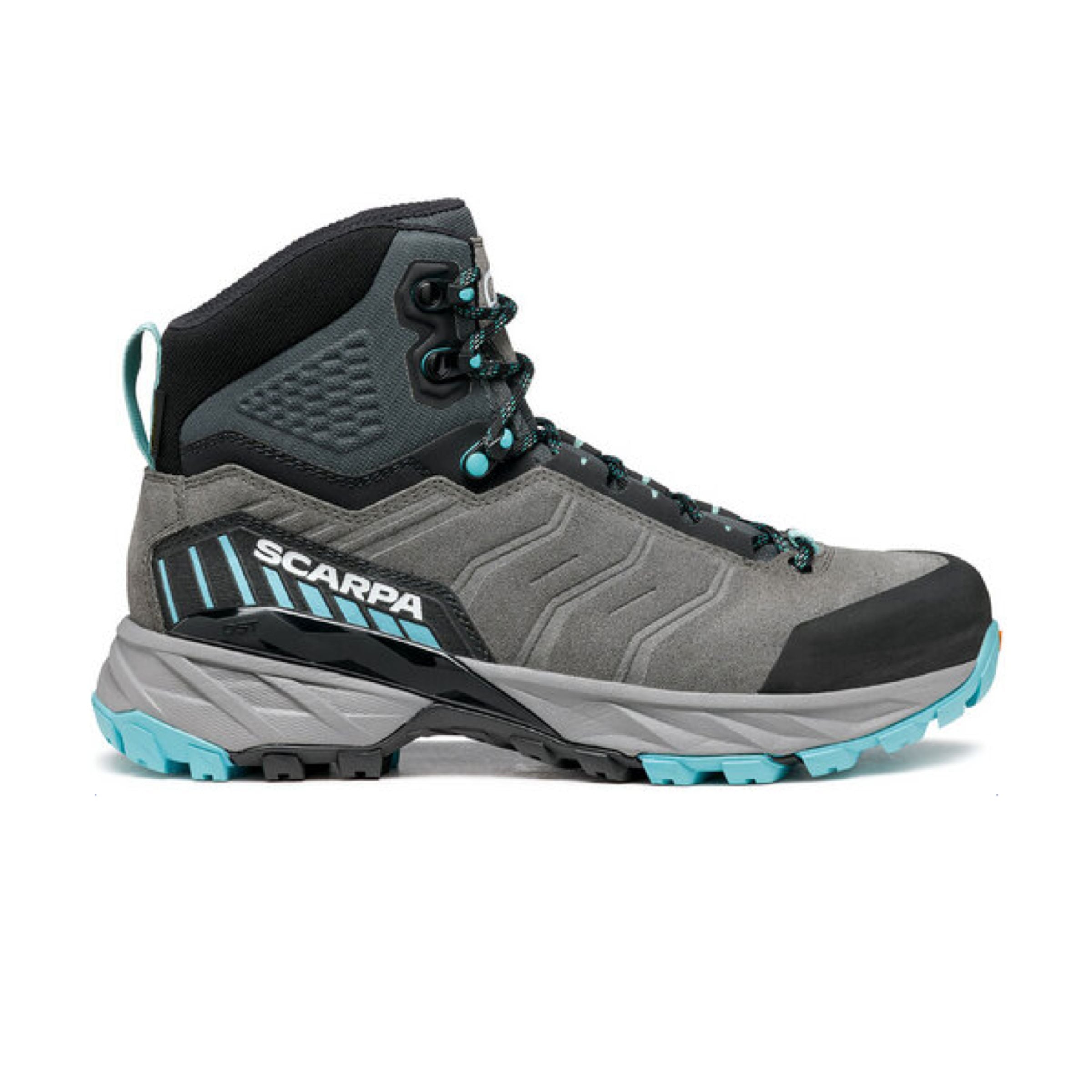 Scarpa | Scarpe Rush TRK GTX Donna Midgray/Aqua - Fabbrica Ski Sises