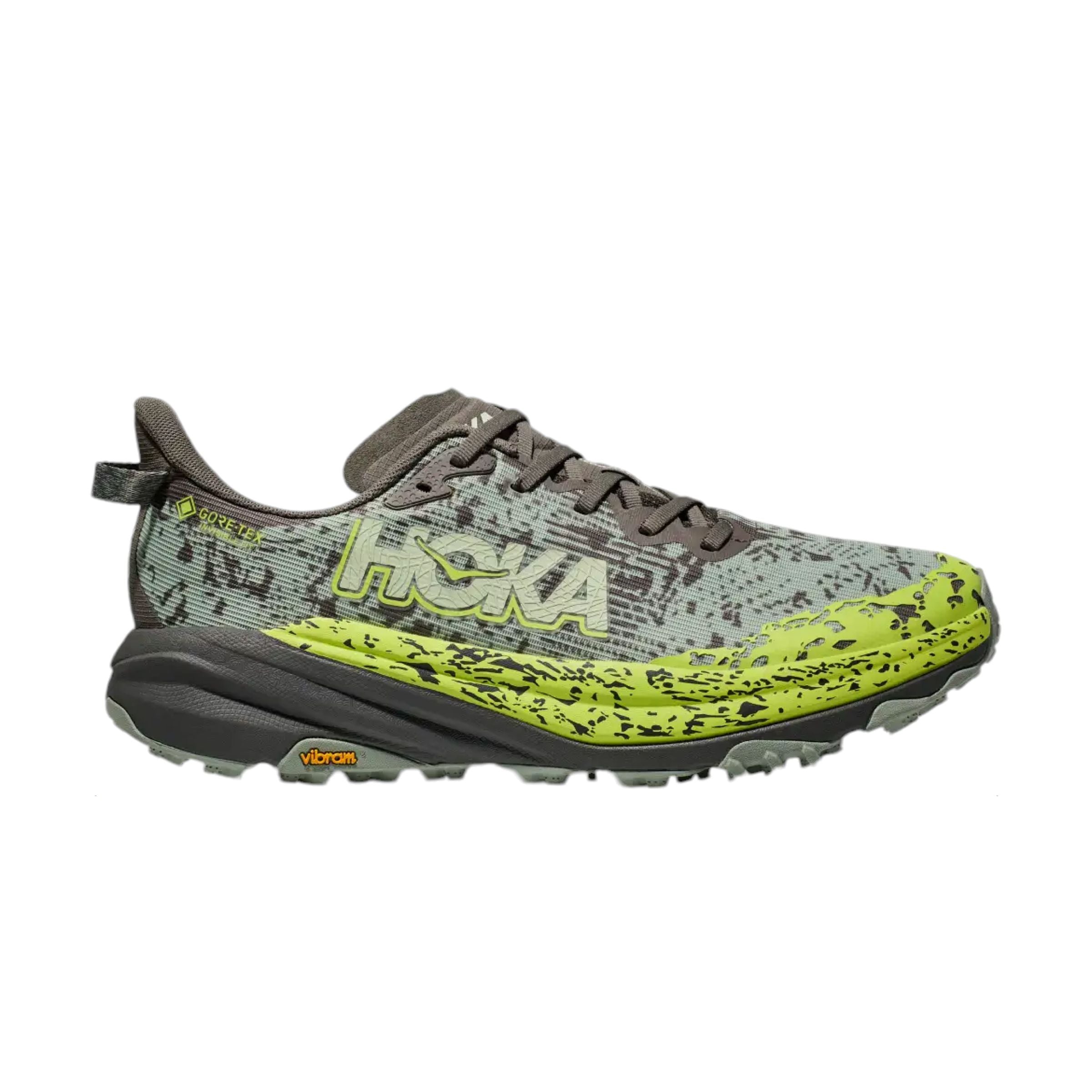Hoka | Scarpe Speedgoat 6 GTX Uomo Slate/Aloe Vera - Fabbrica Ski Sises