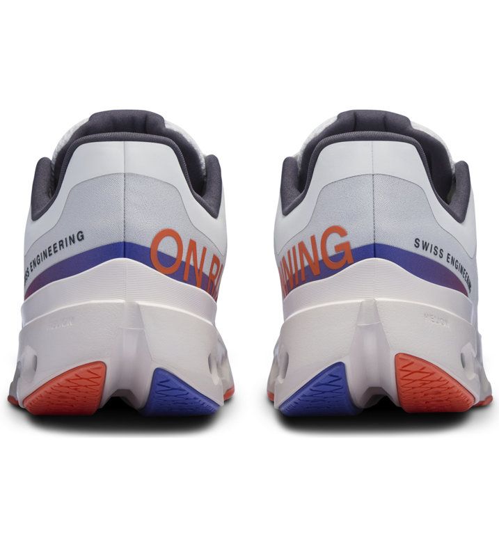 On Running | Scarpe Cloudsurfer Next Donna White/Flame - Fabbrica Ski Sises