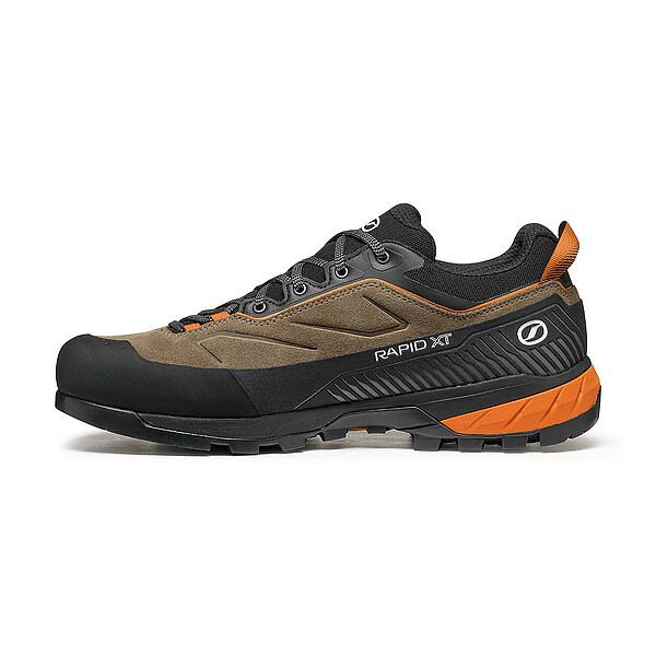 Scarpa | Scarpe Rapid XT GTX Uomo Caribou/Rust/Orange - Fabbrica Ski Sises