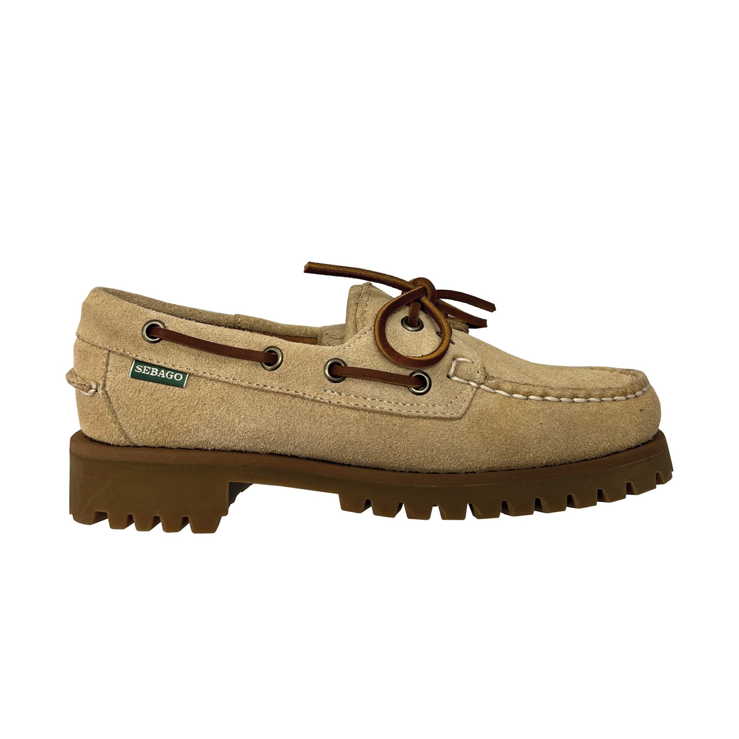 Sebago | Scarpe Ranger Suede Donna Beige Camel - Fabbrica Ski Sises