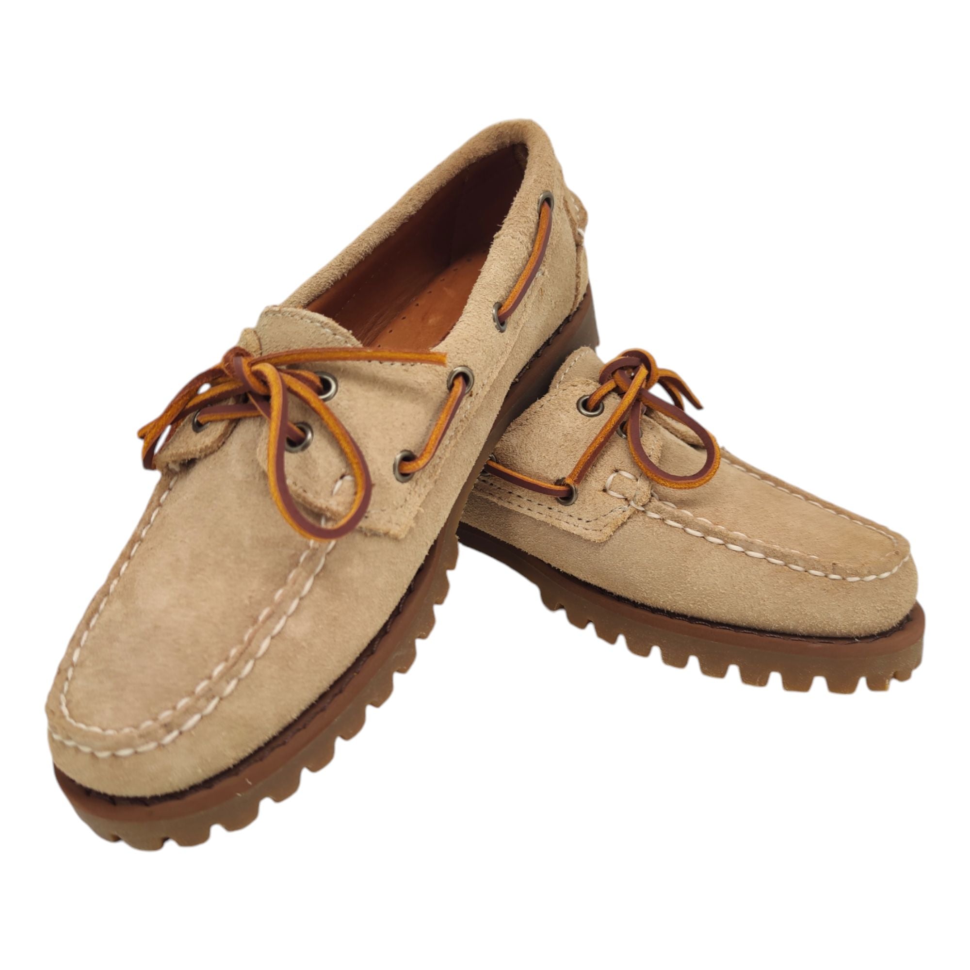 Sebago | Scarpe Ranger Suede Donna Beige Camel - Fabbrica Ski Sises