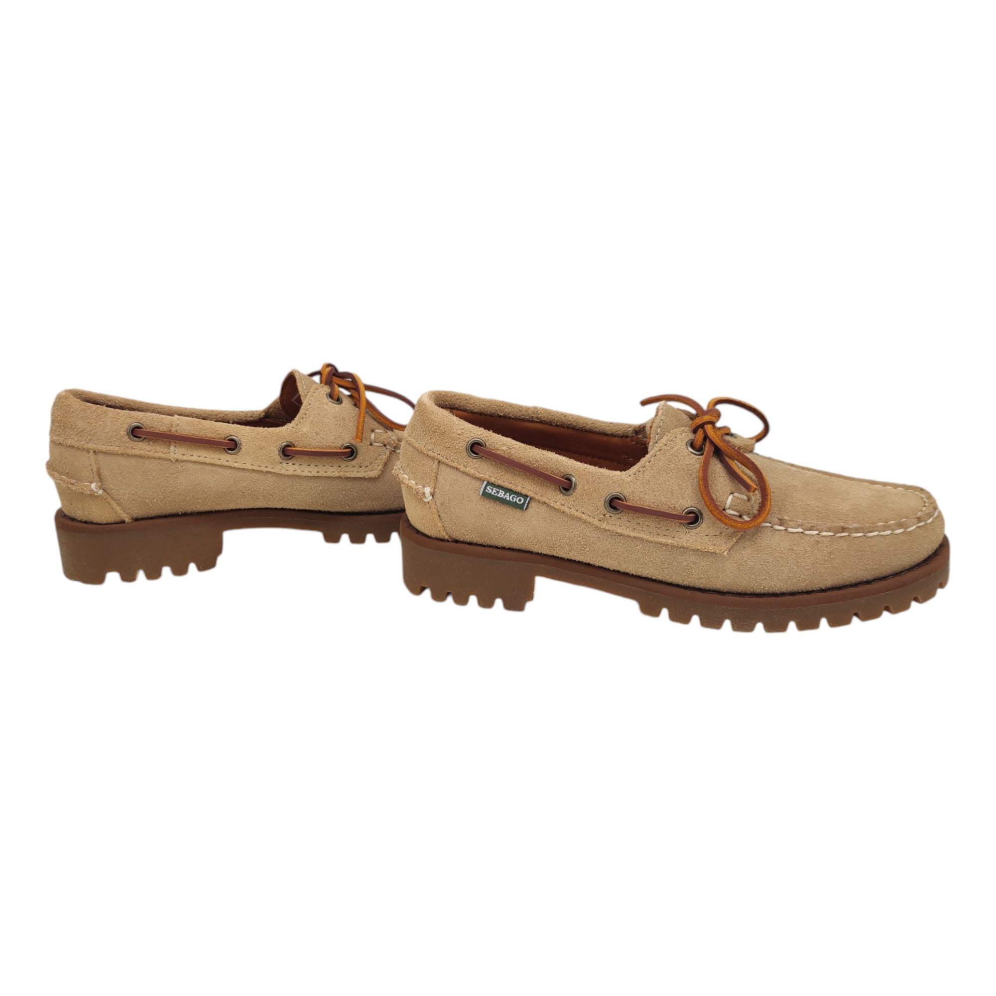Sebago | Scarpe Ranger Suede Donna Beige Camel - Fabbrica Ski Sises