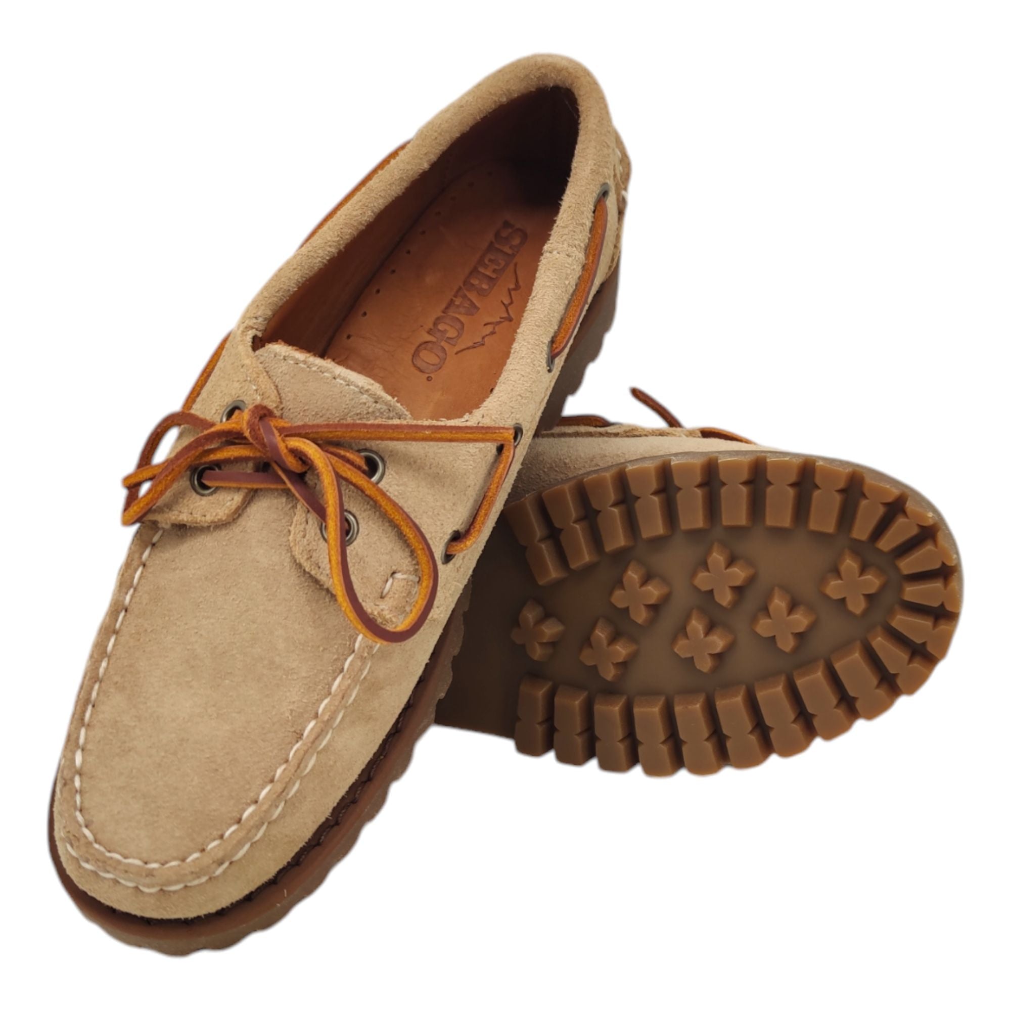 Sebago | Scarpe Ranger Suede Donna Beige Camel - Fabbrica Ski Sises