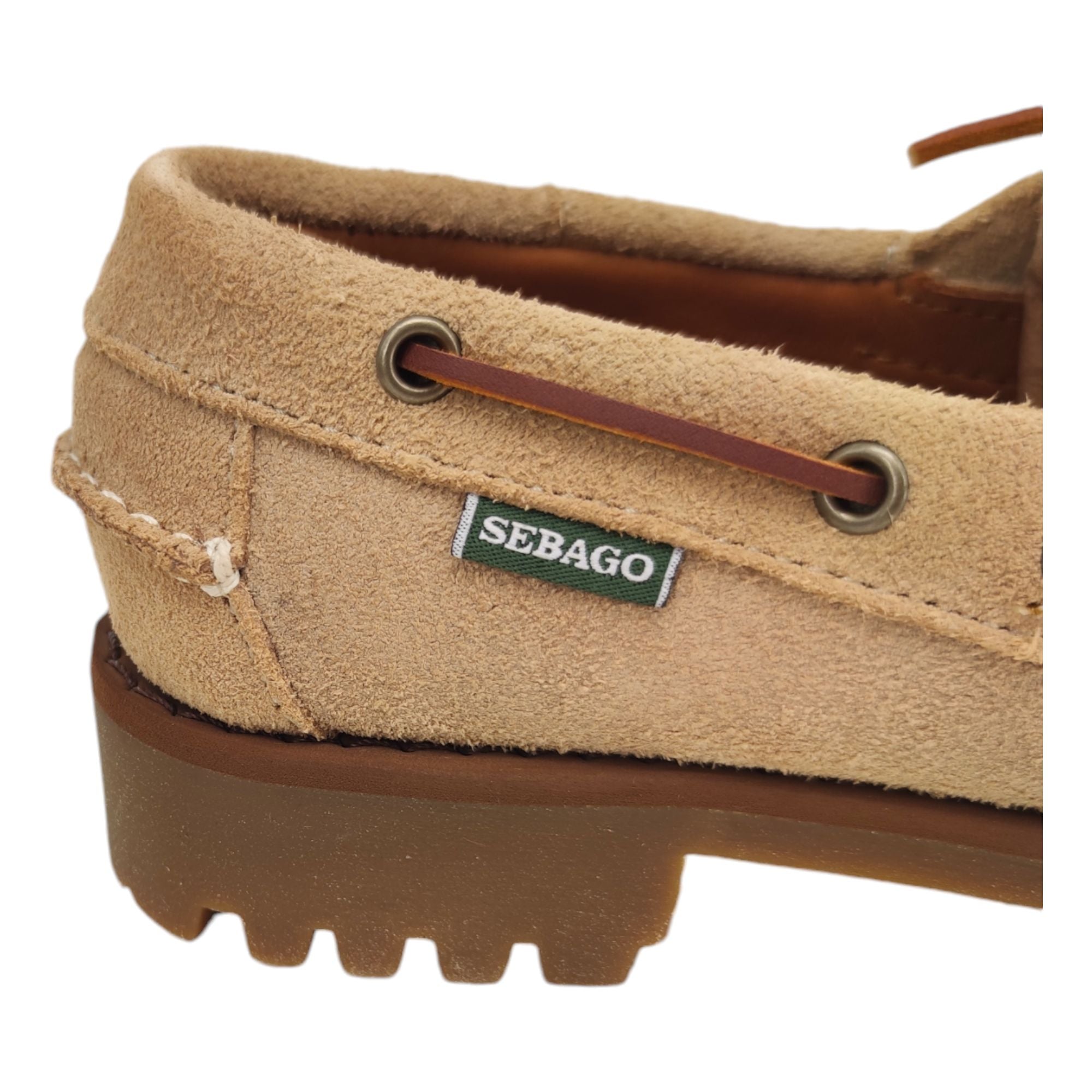 Sebago | Scarpe Ranger Suede Donna Beige Camel - Fabbrica Ski Sises