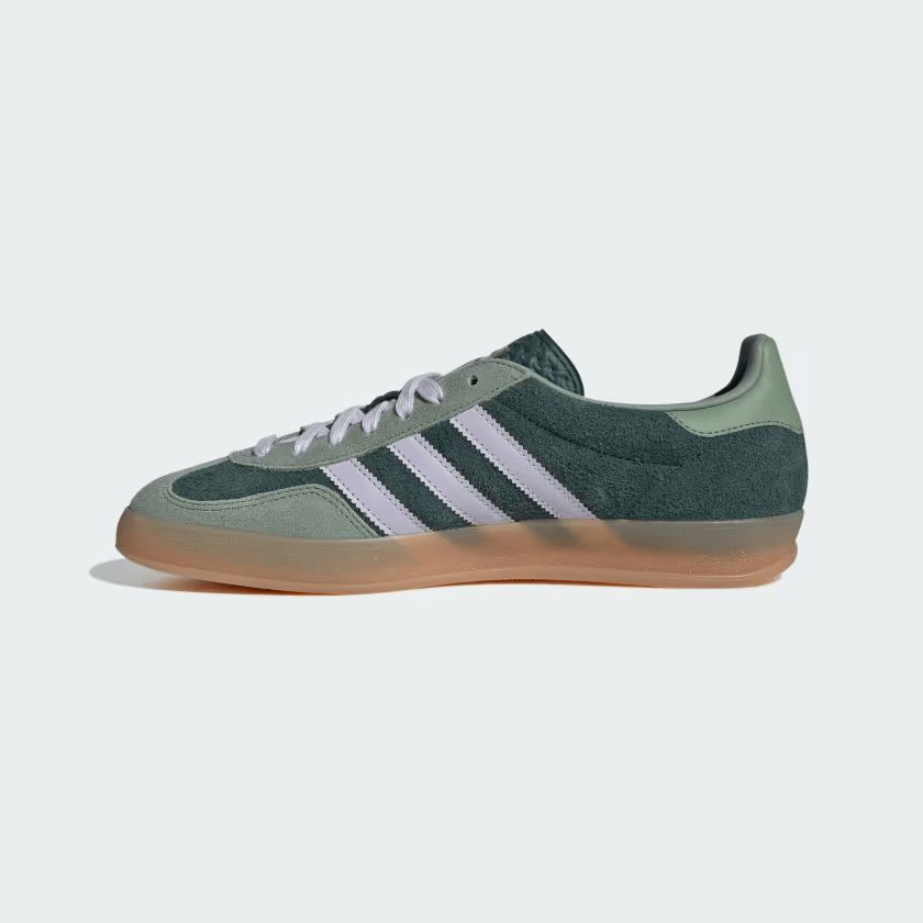 Adidas | Scarpe Gazelle Indoor Donna Mineral Green/Silver Dawn/Silver Green - Fabbrica Ski Sises