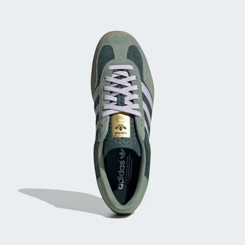 Adidas | Scarpe Gazelle Indoor Donna Mineral Green/Silver Dawn/Silver Green - Fabbrica Ski Sises