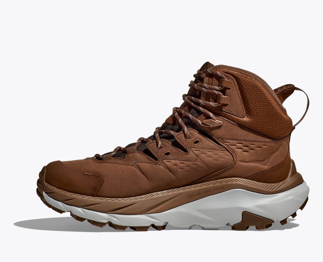 Hoka | Scarpe Kaha 2 GTX Uomo Dark Brown/Harbor Mist - Fabbrica Ski Sises