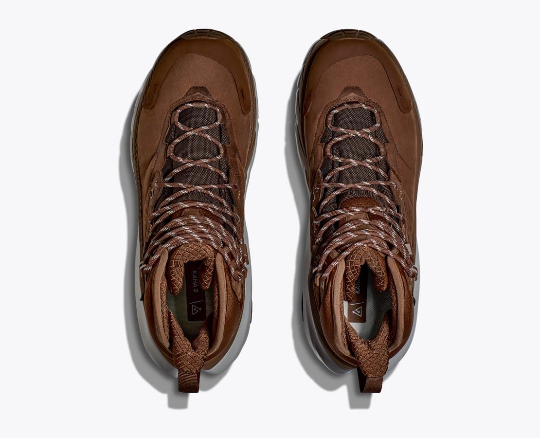 Hoka | Scarpe Kaha 2 GTX Uomo Dark Brown/Harbor Mist - Fabbrica Ski Sises