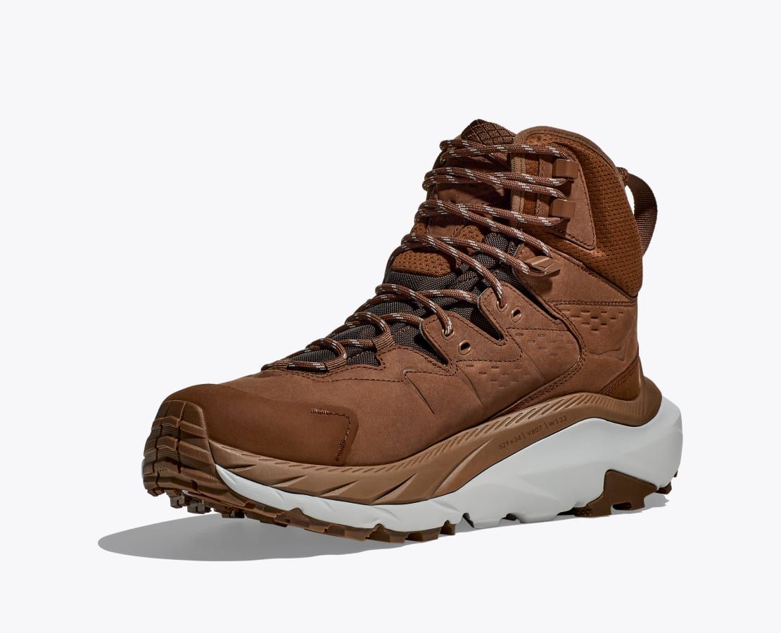 Hoka | Scarpe Kaha 2 GTX Uomo Dark Brown/Harbor Mist - Fabbrica Ski Sises