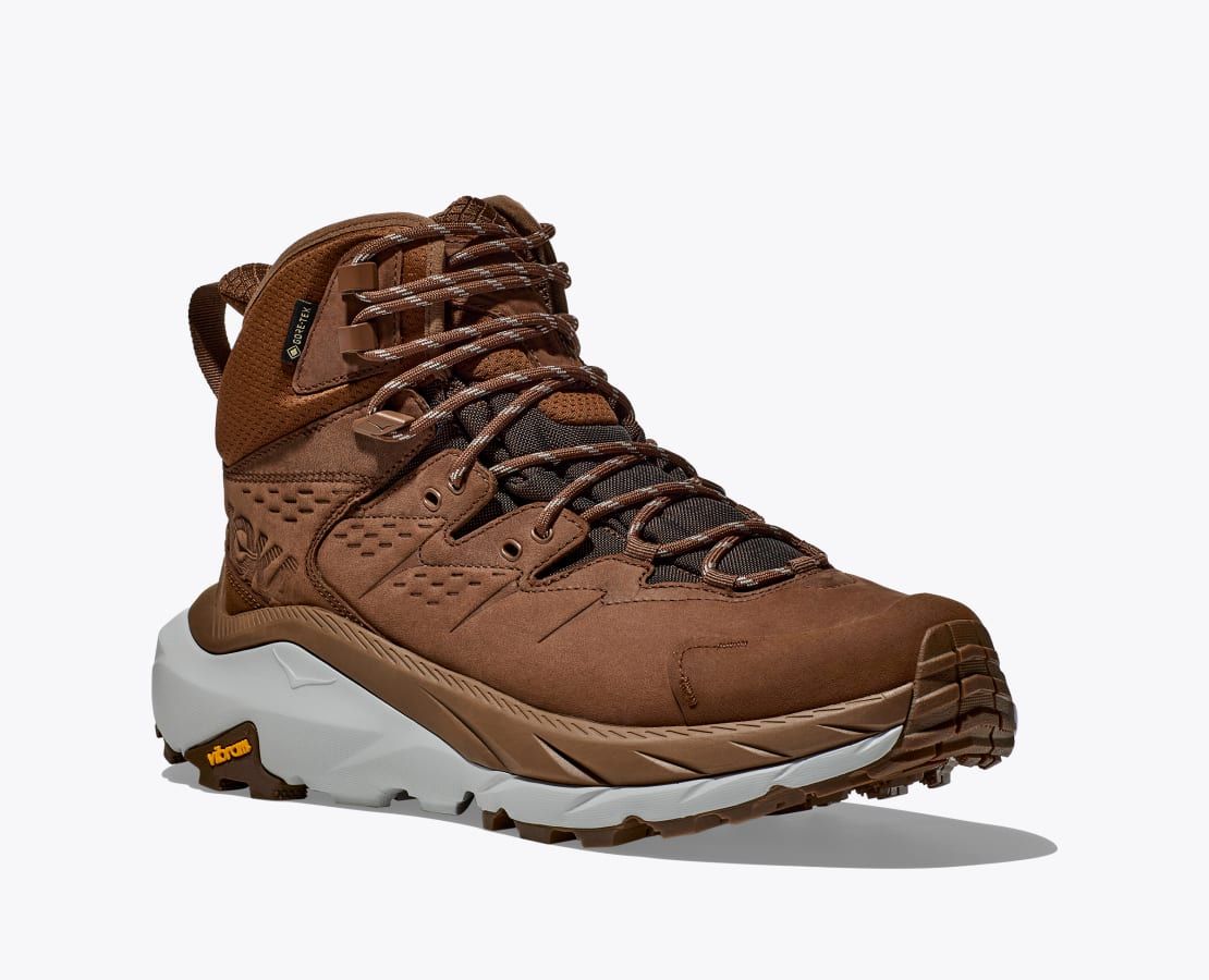 Hoka | Scarpe Kaha 2 GTX Uomo Dark Brown/Harbor Mist - Fabbrica Ski Sises