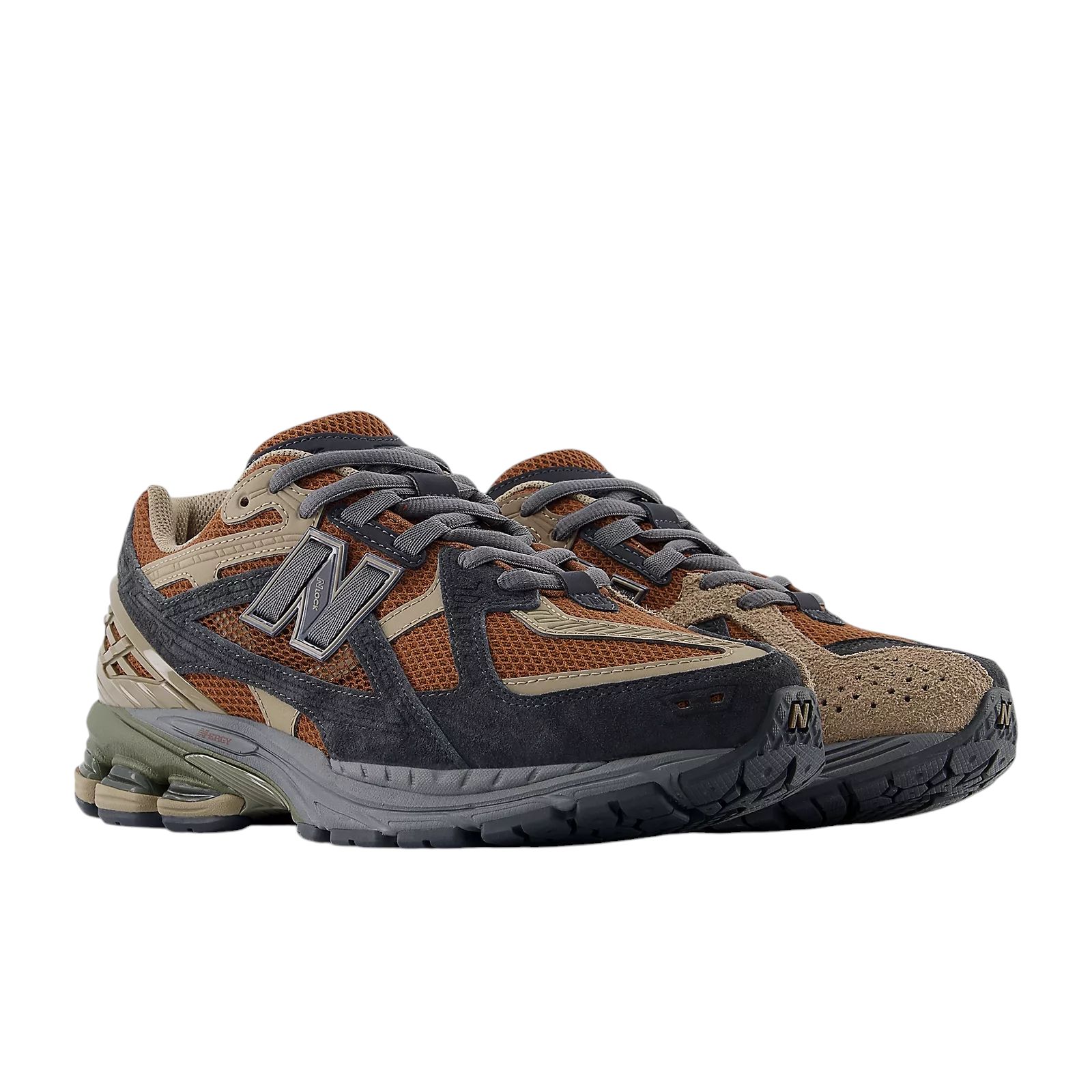 New Balance | Scarpe 1906 Utility Linen con Dark Olivine e Flat Taupe - Fabbrica Ski Sises