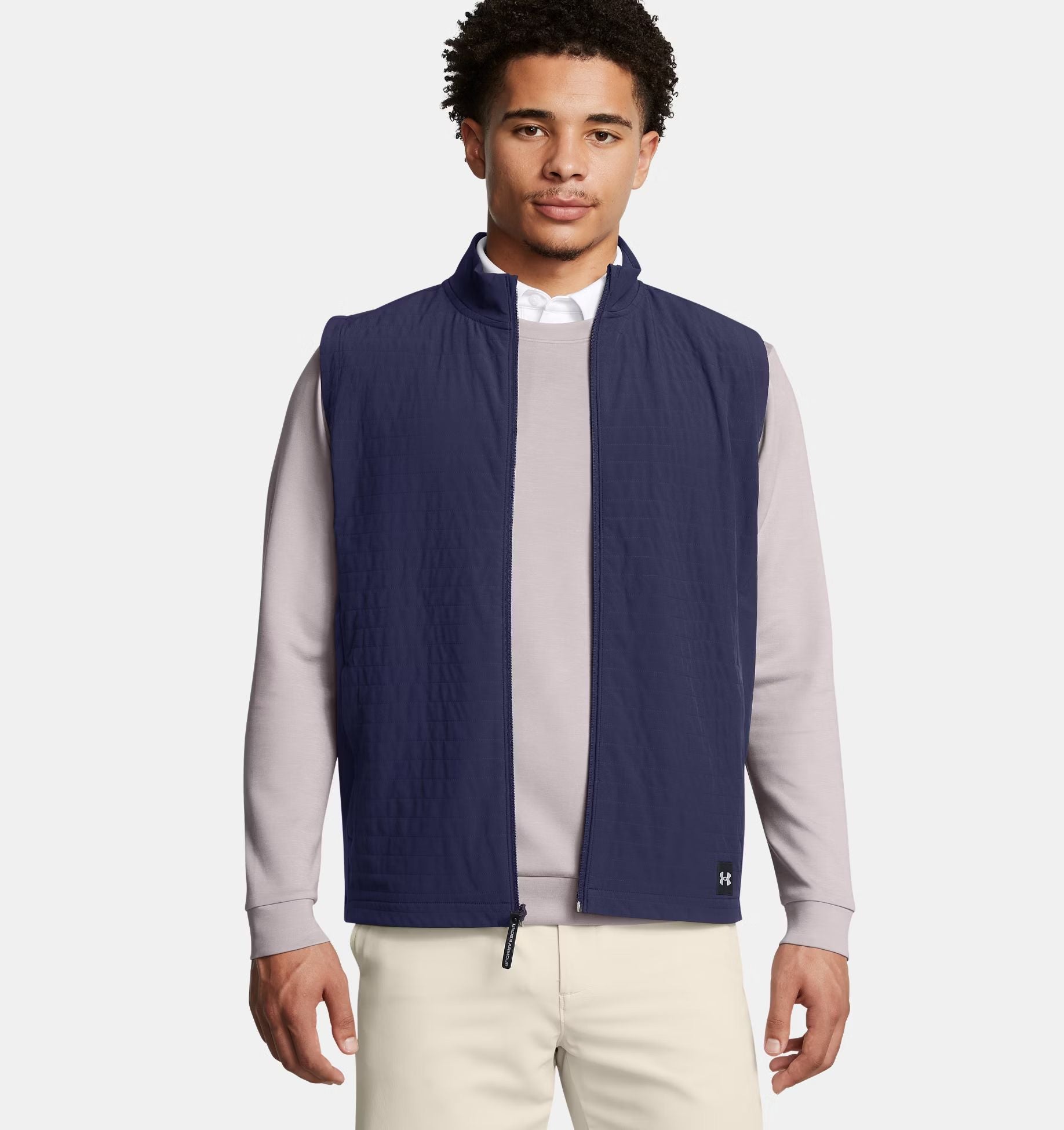 Under Armour | Gilet Drive Pro Storm Lightweight Insulated Uomo Midnight Navy / Metallic Silver - Fabbrica Ski Sises