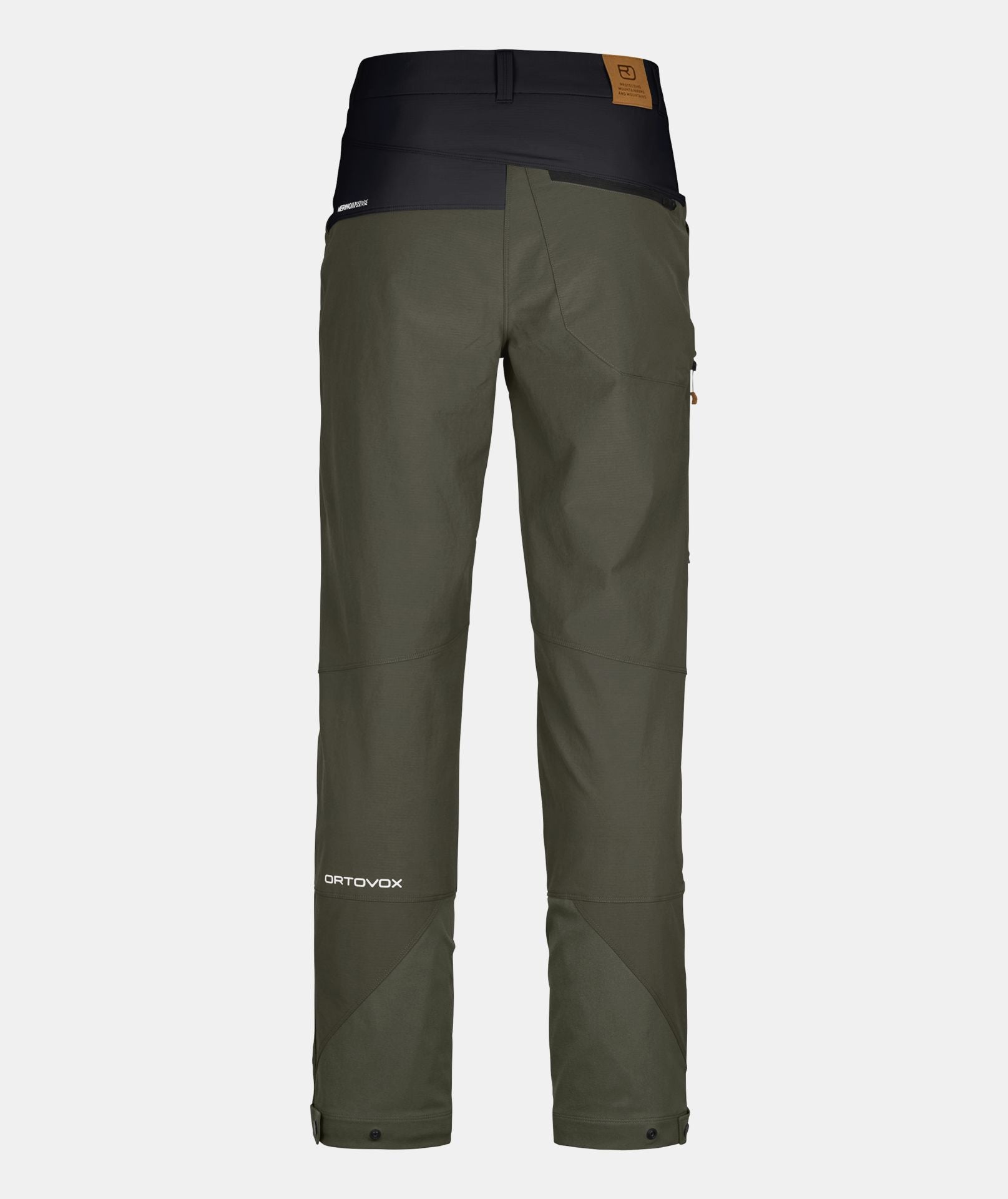 Ortovox | Pantaloni Mondeval Uomo Dark Wild Herbs - Fabbrica Ski Sises