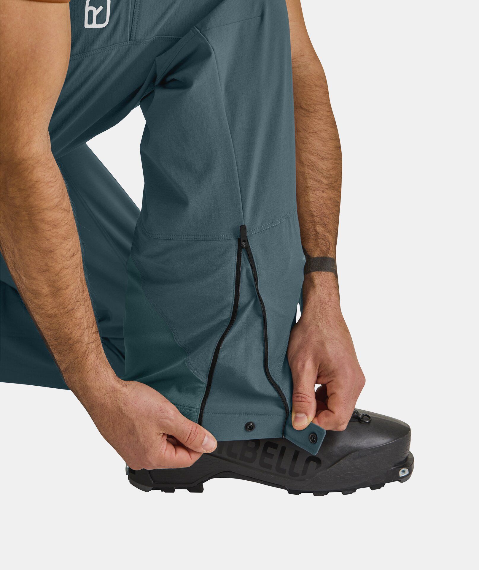 Ortovox | Pantaloni Mondeval Uomo Dark Wild Herbs - Fabbrica Ski Sises