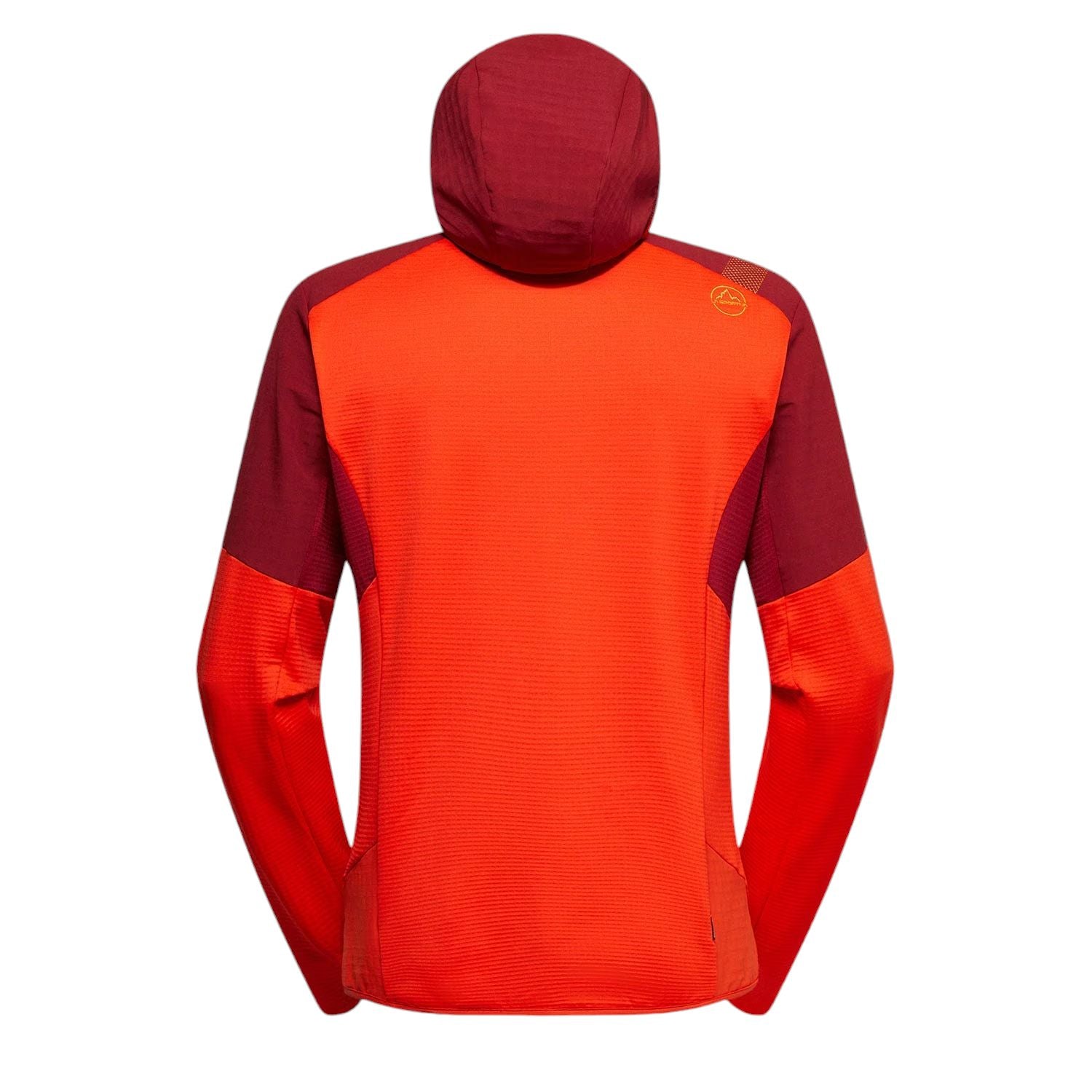 La Sportiva | Maglia Session Tech Hoody Uomo Cherry Tomato/Sangria - Fabbrica Ski Sises
