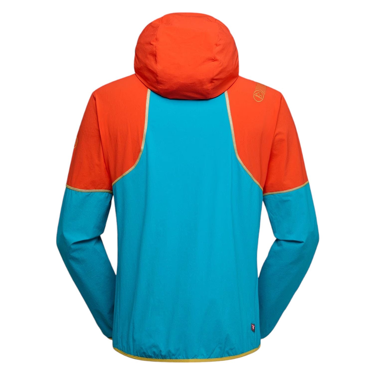 La Sportiva | Giacca Koro Uomo Cherry Tomato/Tropic Blue - Fabbrica Ski Sises