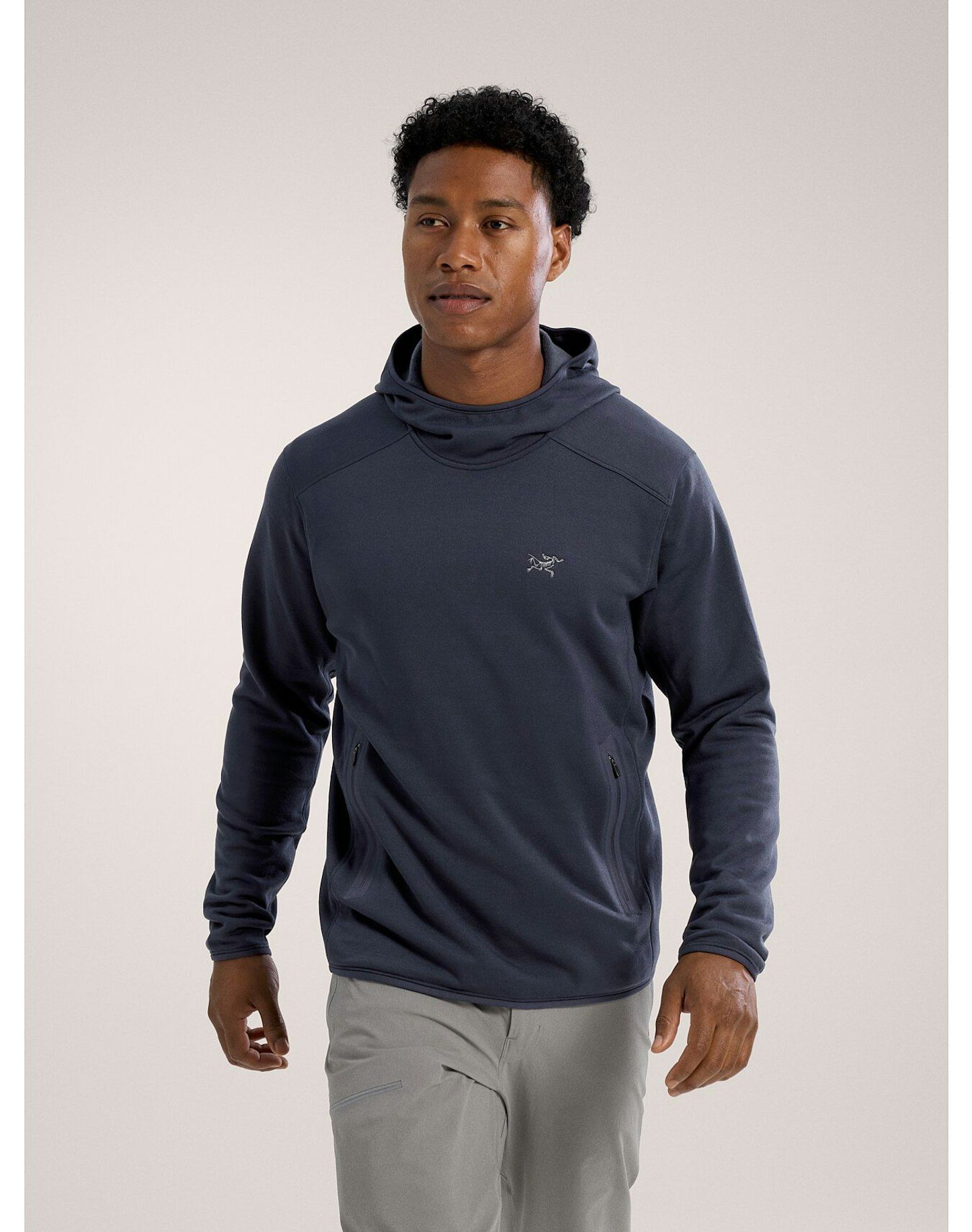 Arc'Teryx | Maglia Kyanite Pullover Hoody Uomo Black Sapphire - Fabbrica Ski Sises
